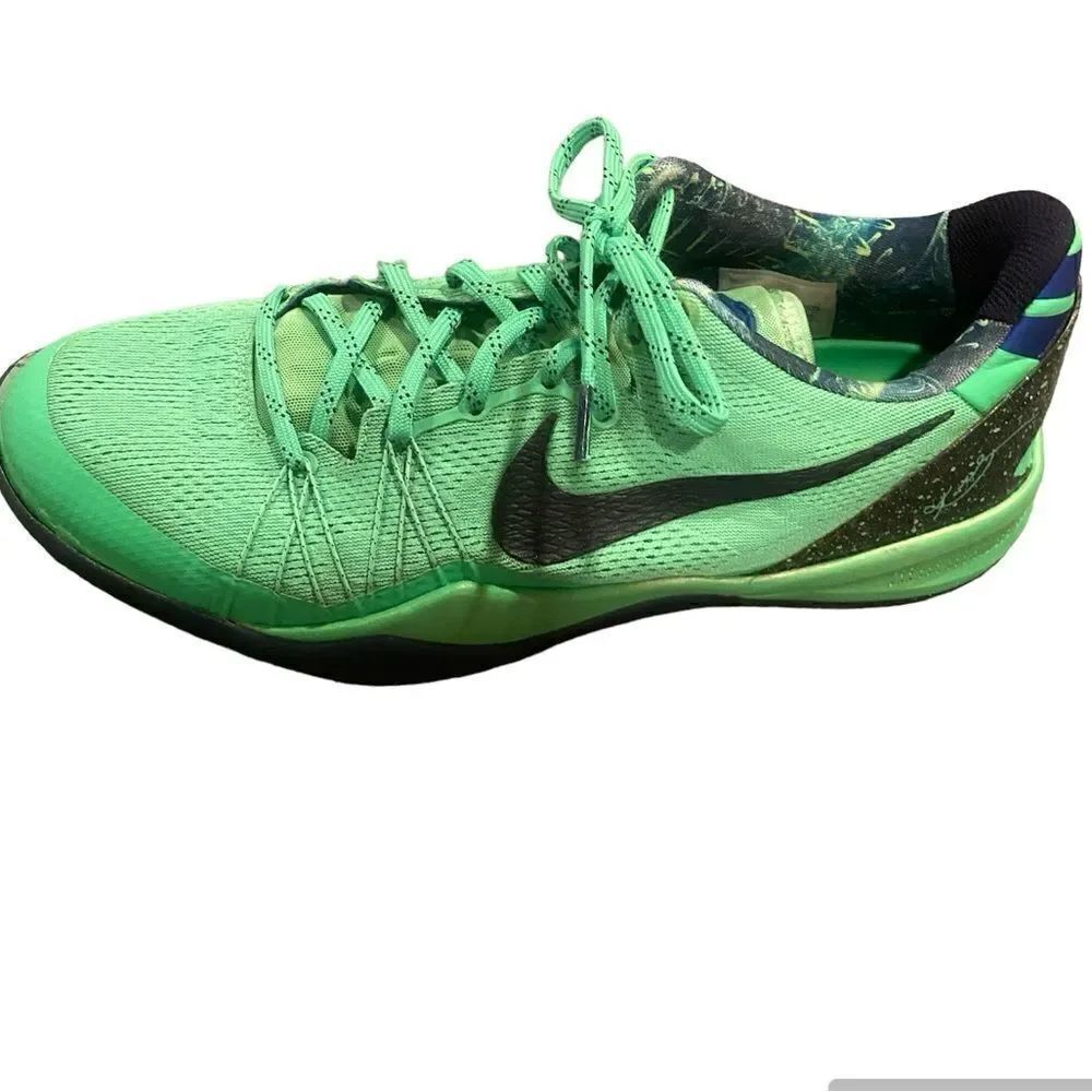 Nike Kobe 8 Elite Superhero Poison Green Men’s Sneaker Hyper Blue Athletic Shoe